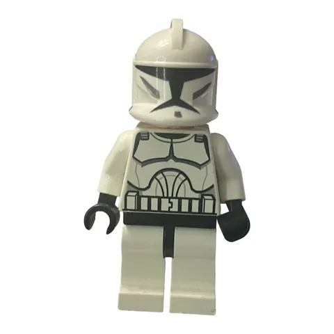 Lego Star Wars Minifigure Clone Trooper Large Blue Eyes Sw1090