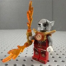 LEGO  Fire Chi Worriz Minifigure LEGENDS OF CHIMA 70147 Loc089