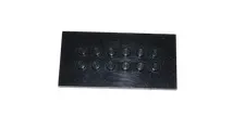 Lego® TRAIN Railway 9V RC Cargo Panel Plate 8x4 BLACK