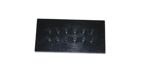 Lego® TRAIN Railway 9V RC Cargo Panel Plate 8x4 BLACK