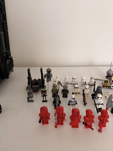 LEGO Star Wars Clone storm Trooper Minifigure lot + Phase 2 Captain Rex + extras