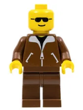 LEGO: Jacket Brown Brown Legs (game003)