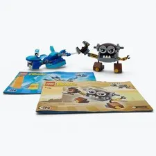 Lego Mixels 41538 Kamzo 41541 Snoof Complete w Manuals 2015 Retired Pre-owned