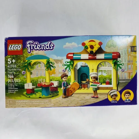 New! LEGO Friends 41705 Heartlake City Pizzeria Set Restaurant Cafe Olivia Ethan