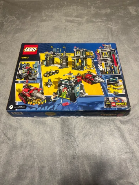 Retired Lego New Sealed LEGO DC Comics Super Heroes: The Batcave (6860)