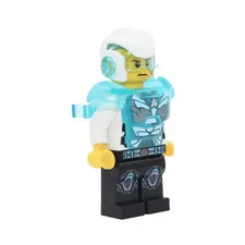 Lego Agent Max Burns 70172 Helmet and Armor, White Arms Ultra Agents Minifigure 