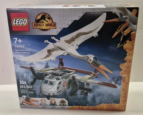 NOB LEGO 76947 Jurassic World: Quetzalcoatlus Plane Ambush Retired