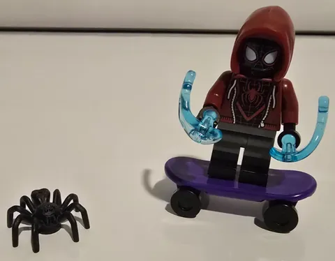 LEGO Miles Morales Spider‑Man Minifigure – Daily Bugle Marvel Super Heroes