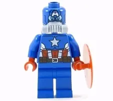 NEW LEGO® Space Captain America Minifigure Marvel Avengers Super Heroes sh0228