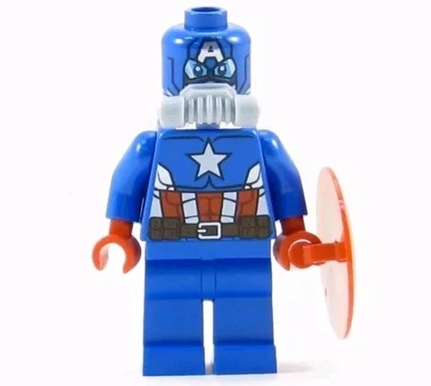 NEW LEGO® Space Captain America Minifigure Marvel Avengers Super Heroes sh0228