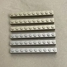 Lego 6111 Dark Gray Replacement Parts Pieces Lot of 6