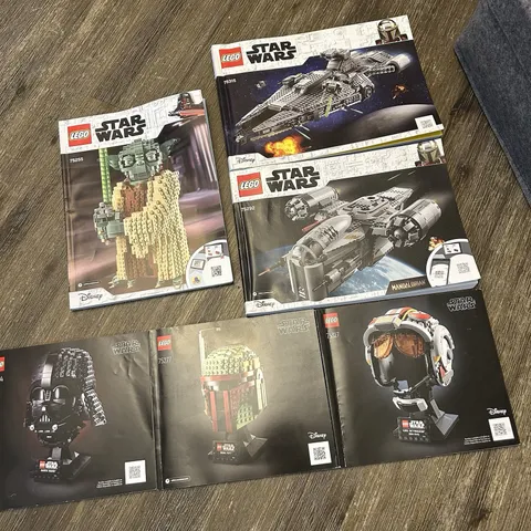 LEGO Star Wars Instruction Manuals Lot Only 75315 75292 75255 75327 75277 75304