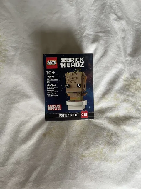 LEGO BRICKHEADZ: Potted Groot (40671) NISB see pics for box condition