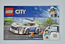 LEGO City Police Patrol Car 60239 Manual Book Instructions ONLY 2019 Retired