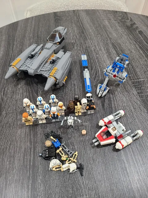 Lego Star Wars General Grievous Starfighter Lot 75286 Mixed Sets Incomplete 