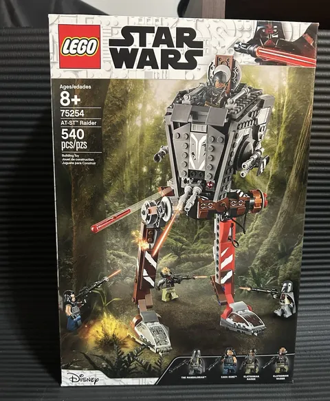 LEGO Star Wars 75254 AT-ST Raider 540pc Set Ages 8+ The Mandalorian