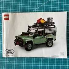 LEGO Land Rover Classic Defender 90 Instruction Manual #10317 Booklet Only
