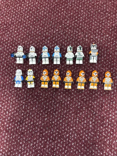 Lego Star Wars Clone Troopers Minifigures Lot