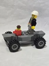 Vintage LEGO Minifigure Classic Town Fireman Torso 1999 McDonalds Car Base Lot 