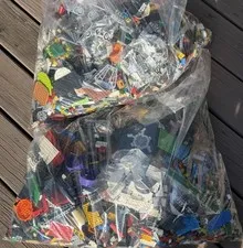 LEGO Bulk Lot 30 lbs Assorted Bricks Pieces Parts - Incomplete Sets NO MINIFIGS