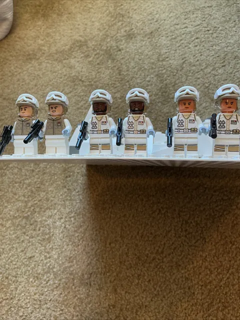 Lego Star Wars Rebel Hoth Troopers Lot Of 6