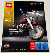2019 FALL, LEGO, CATALOG (51 Pages) Harley Davidson Cover