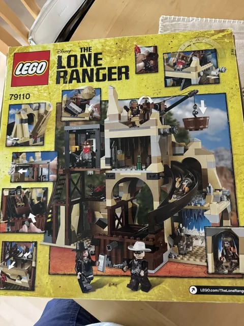 LEGO The Lone Ranger Silver Mine Shootout 79110 Complete Set 644 pcs Age 9-14