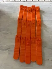 LEGO Orange Tower 3 Separator Tool Lot of 15 Genuine Brick Separator 630 Separat