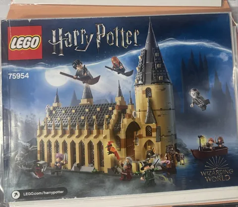 LEGO Harry Potter Hogwarts Great Hall 75954 Instruction Manual ONLY Retired