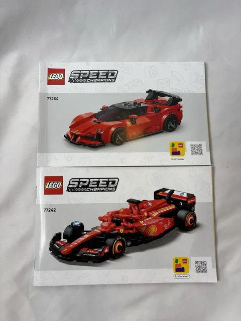 LEGO Speed Champions 77242 & 77254 Manual Instructions