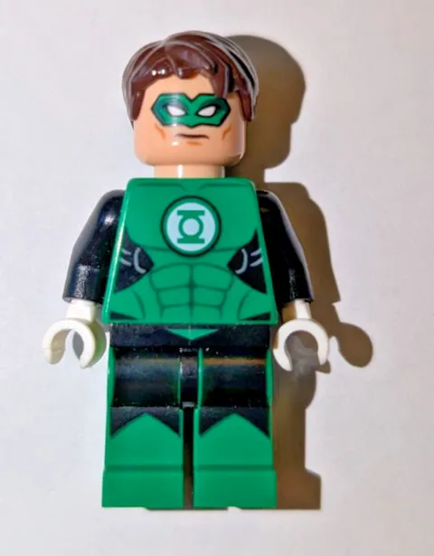 LEGO Green Lantern Minifigure sh0145 White Hands Justice League Complete