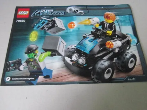 Lego Building Instructions Instruction Ultra Agents 70160