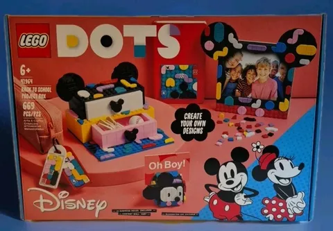 LEGO DOTS Disney Mickey Mouse & Minnie Mouse Back-to-School Project 41964 NEW