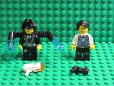 Lot 2 LEGO Agent Curtis Bolt Jack Fury minifigs Ultra Agents 70163 CB11