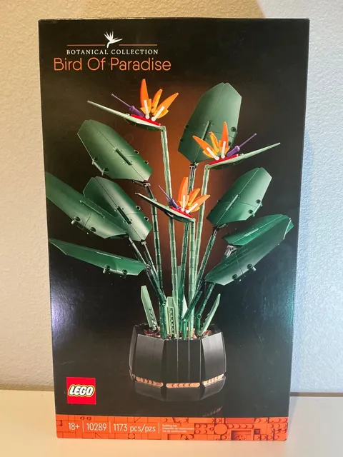 LEGO 10289 Bird of Paradise Botanical Collection NEW SEALED Retired 1173 Pieces