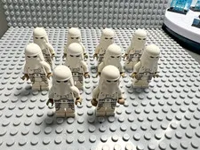 LEGO Star Wars Minifigure -Snowtrooper w/ Dark Tan hand Lot of 10
