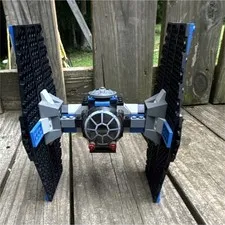LEGO TIE Fighter missing minifigure,additional build