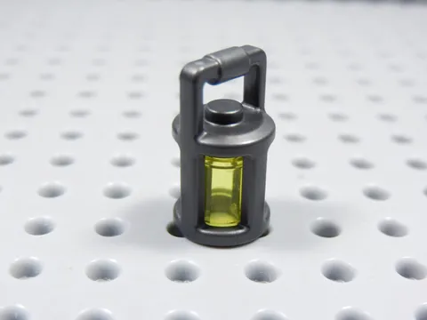 LEGO Dark Pearl Gray Lantern Lamp Utensil Accessory Minifig BS