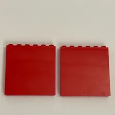 Lego 59349 Red Replacement Parts Pieces Lot of 2