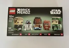 Lego 40623 Star Wars Brickheadz Battle of Endor Heroes Retired New And Sealed