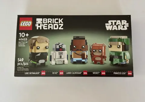 Lego 40623 Star Wars Brickheadz Battle of Endor Heroes Retired New And Sealed