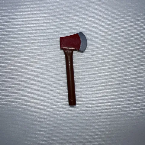 NEW Lego City Minifig  AXE Brown Tool w/Silver Blade