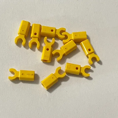 Lego 11090 Yellow Replacement Add-on Parts Pieces Lot of 10