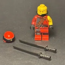 Lego Ninjago Kai Hunted Minifigure With Swords