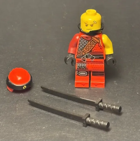 Lego Ninjago Kai Hunted Minifigure With Swords