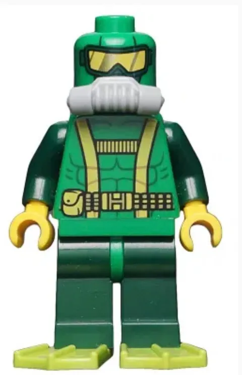 LEGO MINIFIGURE SUPER HERO HYDRA DIVER USED SH0216!!