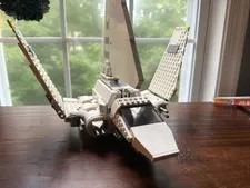 LEGO Star Wars Imperial Shuttle White & Gray Space Ship Vehicle Build