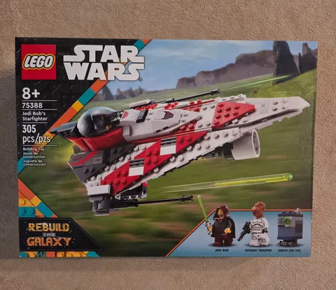 LEGO Star Wars Jedi Bob's Starfighter Rebuild the Galaxy #75388 305 pcs. *NEW*