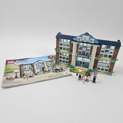 Lego FRIENDS 41682 Heartlake City School /w Instructions 80% Complete READ