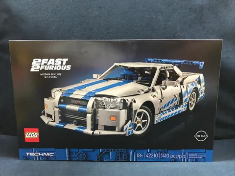 LEGO Technic 2Fast & 2Furious Nissan Skyline GT-R R34 42210 New Sealed 2025